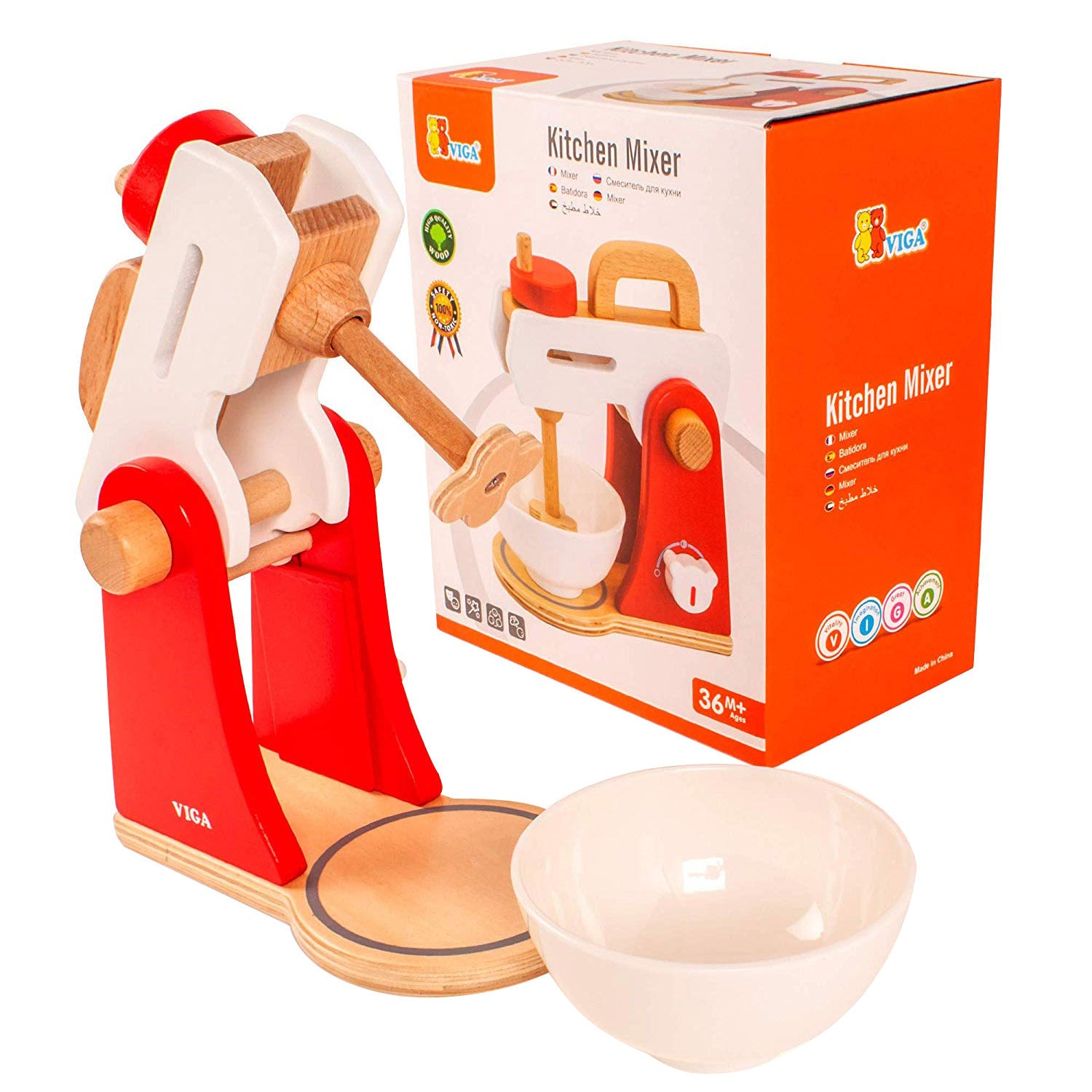 Viga Wooden Kitchen Mixer