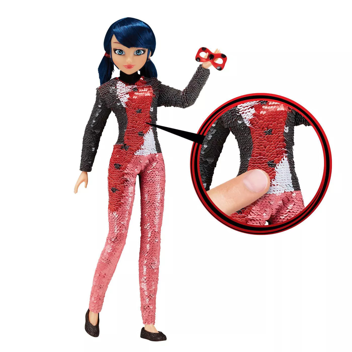 Miraculous Transforming Sequins Fashion Doll - Fashion Flip