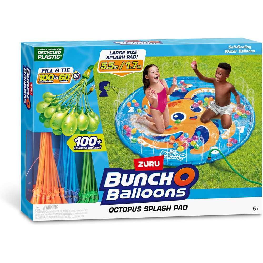 Bunch O Balloons Octopus Splash Pad  - 3pk (100 Balloons)