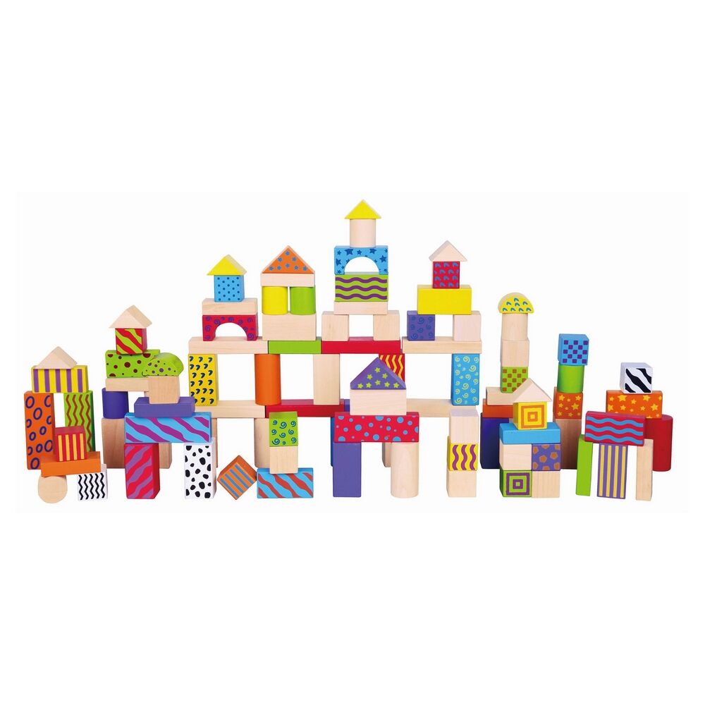 Wooden Blocks 100pcs