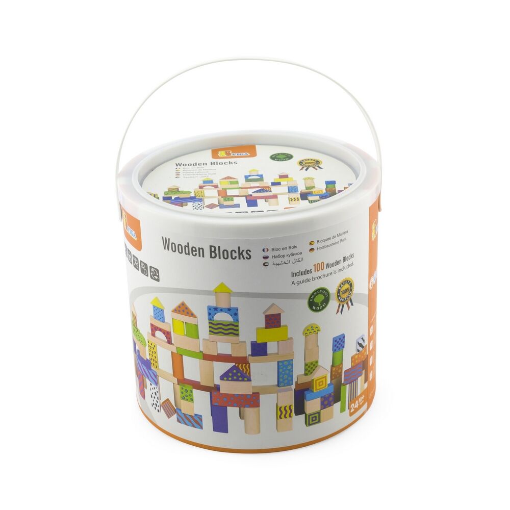 Wooden Blocks 100pcs