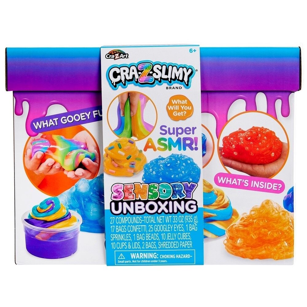 Cra-Z-Art Cra-Z-Slimy Sensory Unboxing