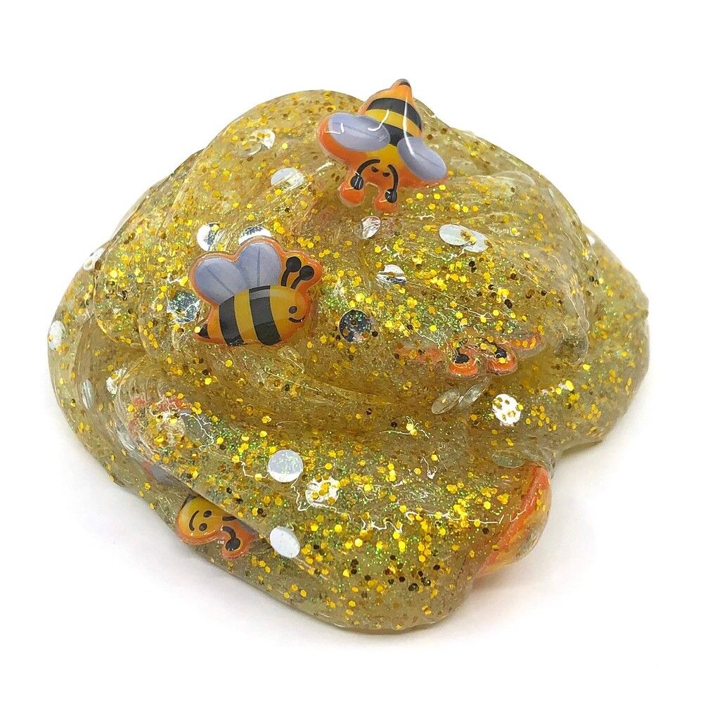 CRA-Z-SLIMY FUN DOME TOPPER JARS PDQ ASST - HONEY BEE SLIMY