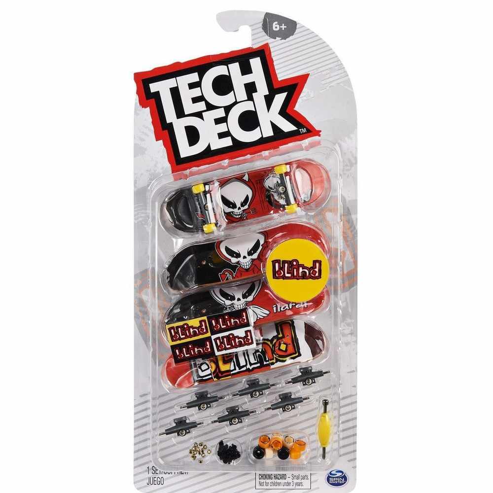 Tech Deck Ultra DLX 4 Pack Fingerboards - Blind