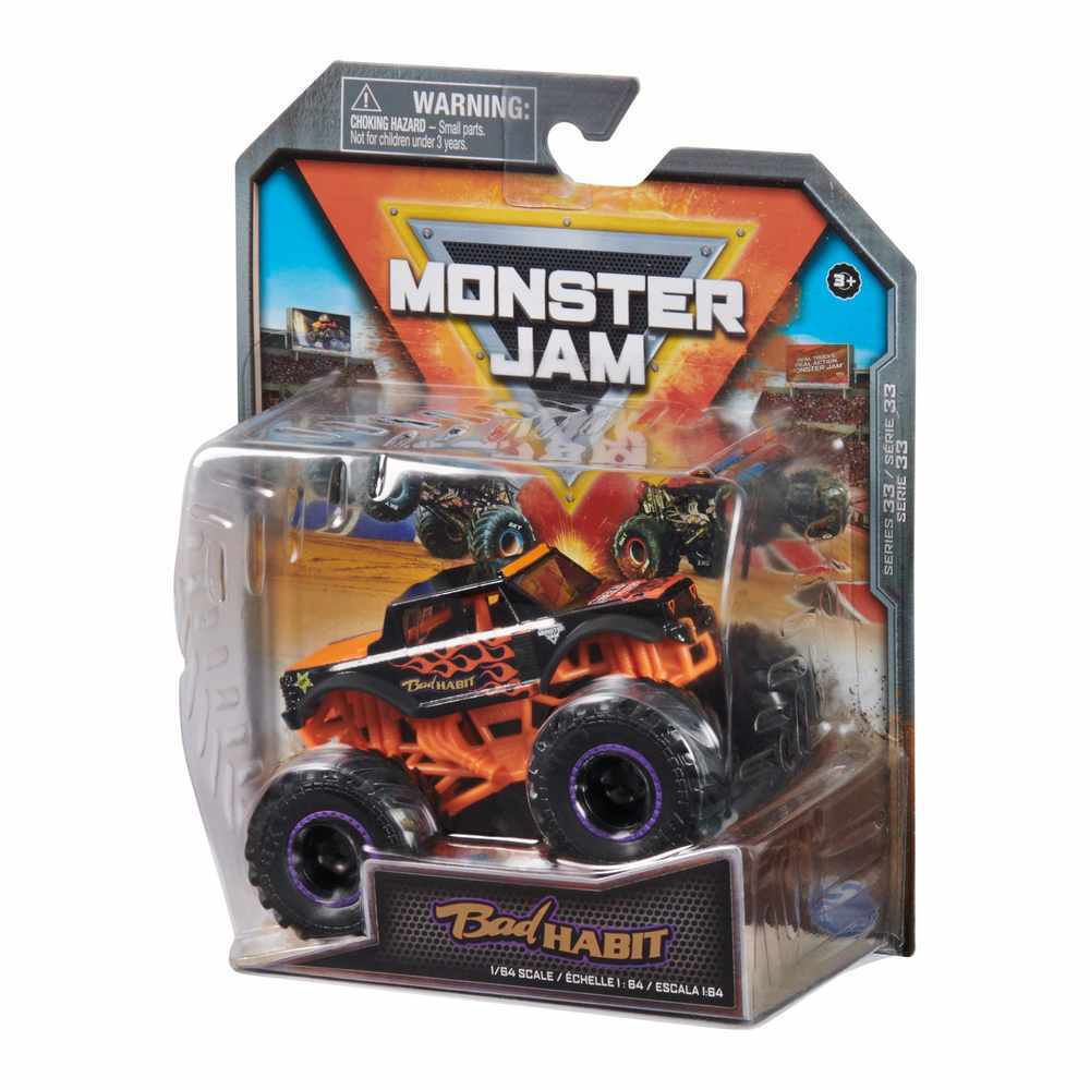 Monster Jam 1:64 Series 33 - Bad Habit (Legacy Trucks)