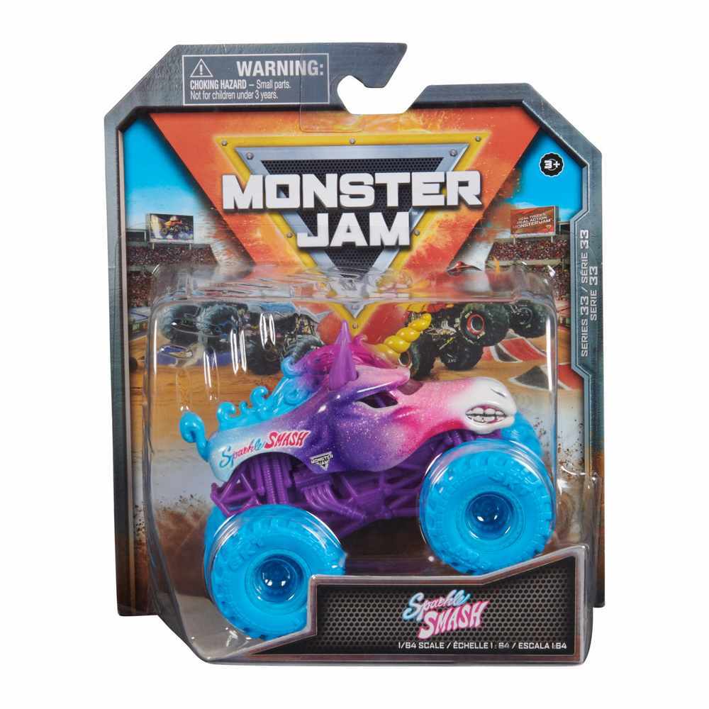 Monster Jam 1:64 Series 33 - Sparkle Smash (Crazy Creatures)