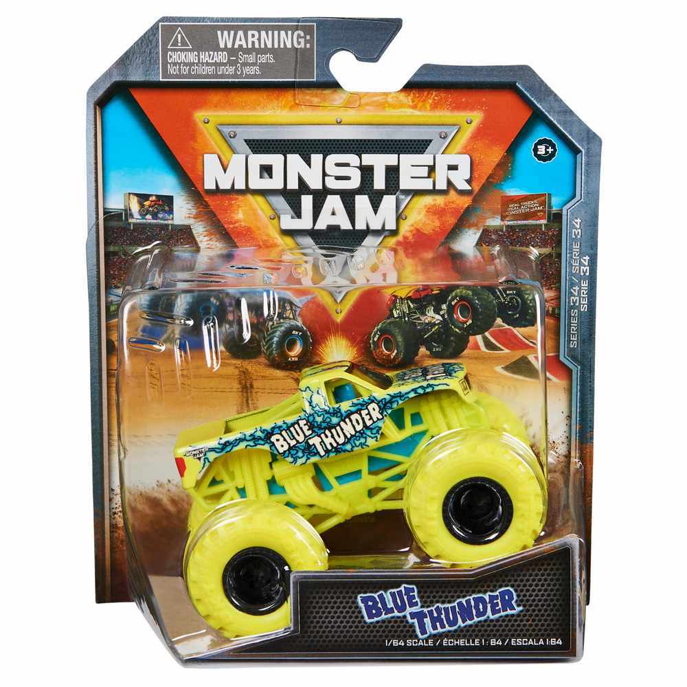 Monster Jam 1:64 Series 34 - Blue Thunder