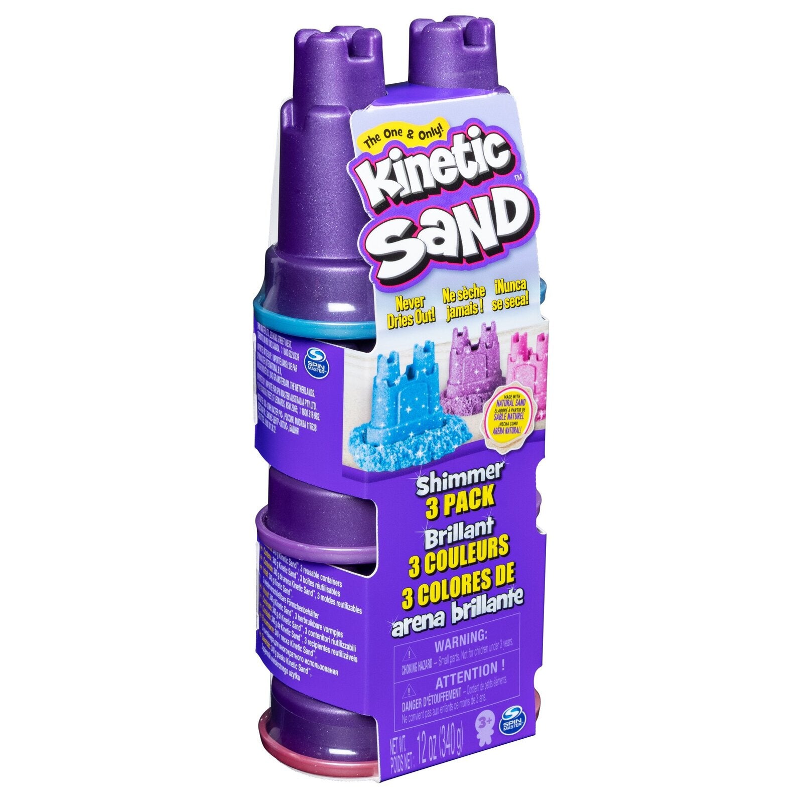 Kinetic Sand Shimmer 3 Pack