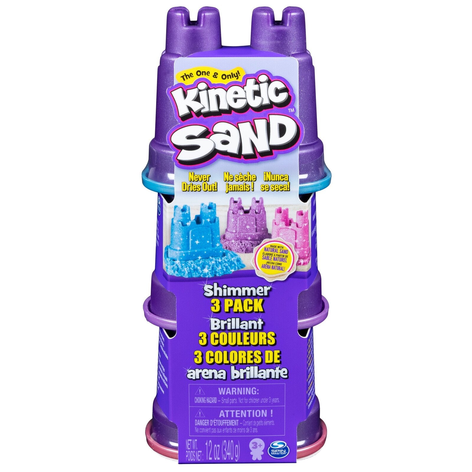 Kinetic Sand Shimmer 3 Pack