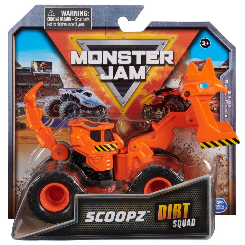 Monster Jam Dirt Squad Series 8 - Scoopz