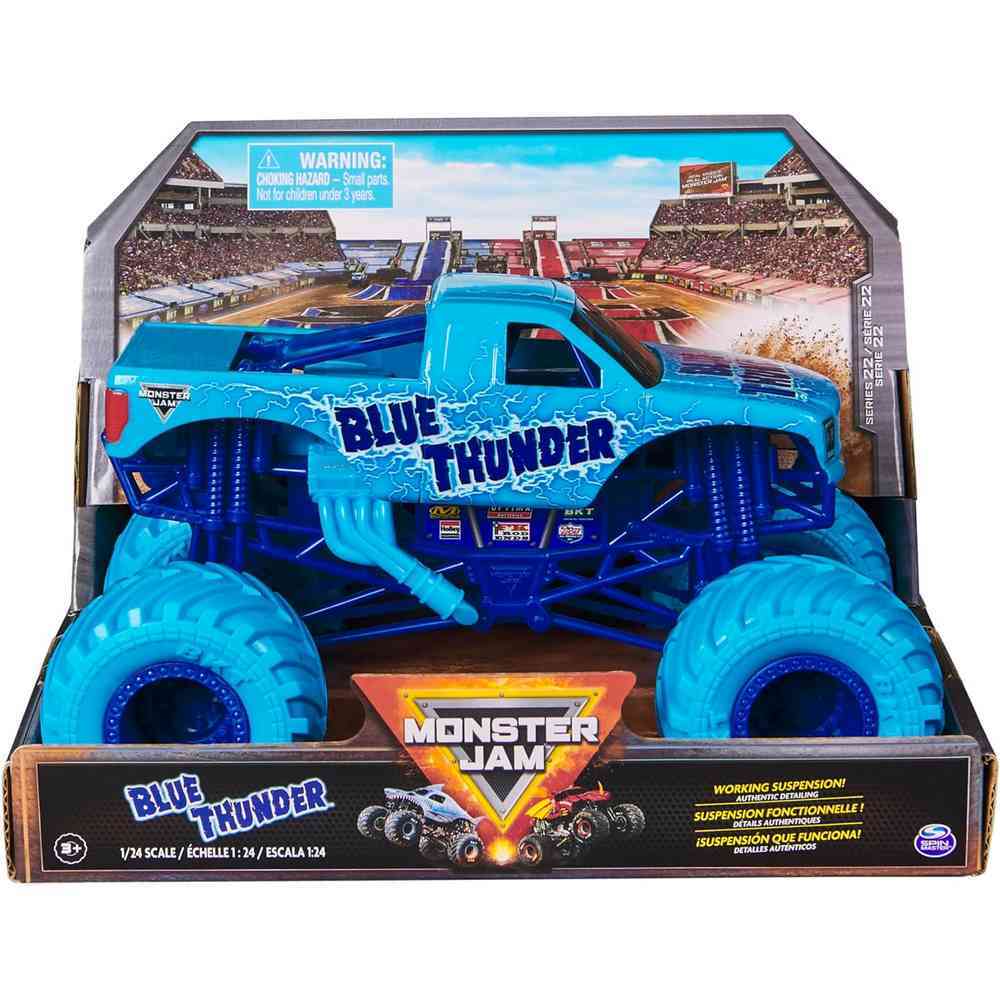 Monster Jam True Metal 1:24 Series 22 - Blue Thunder
