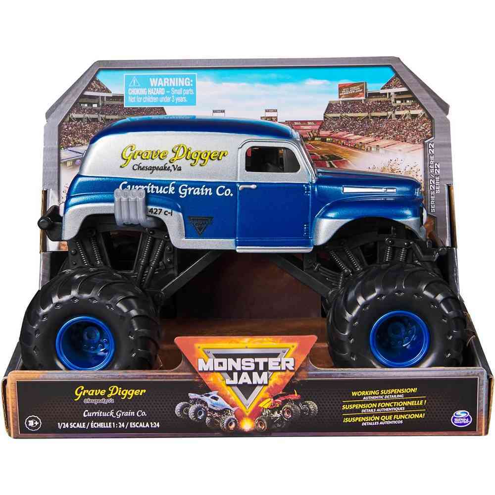 Monster Jam True Metal 1:24 Series 22 - Grave Digger