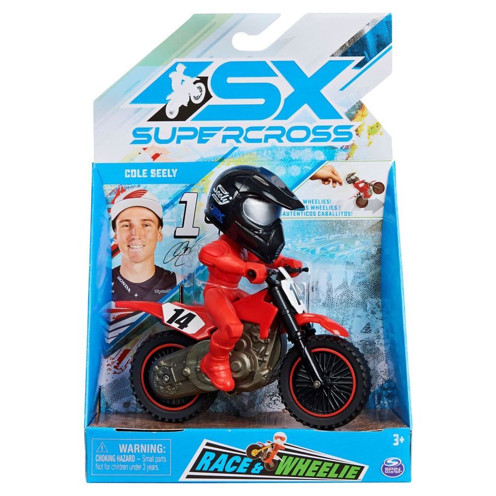 SX Supercross Race & Wheelie 1:18 - Cole Seely