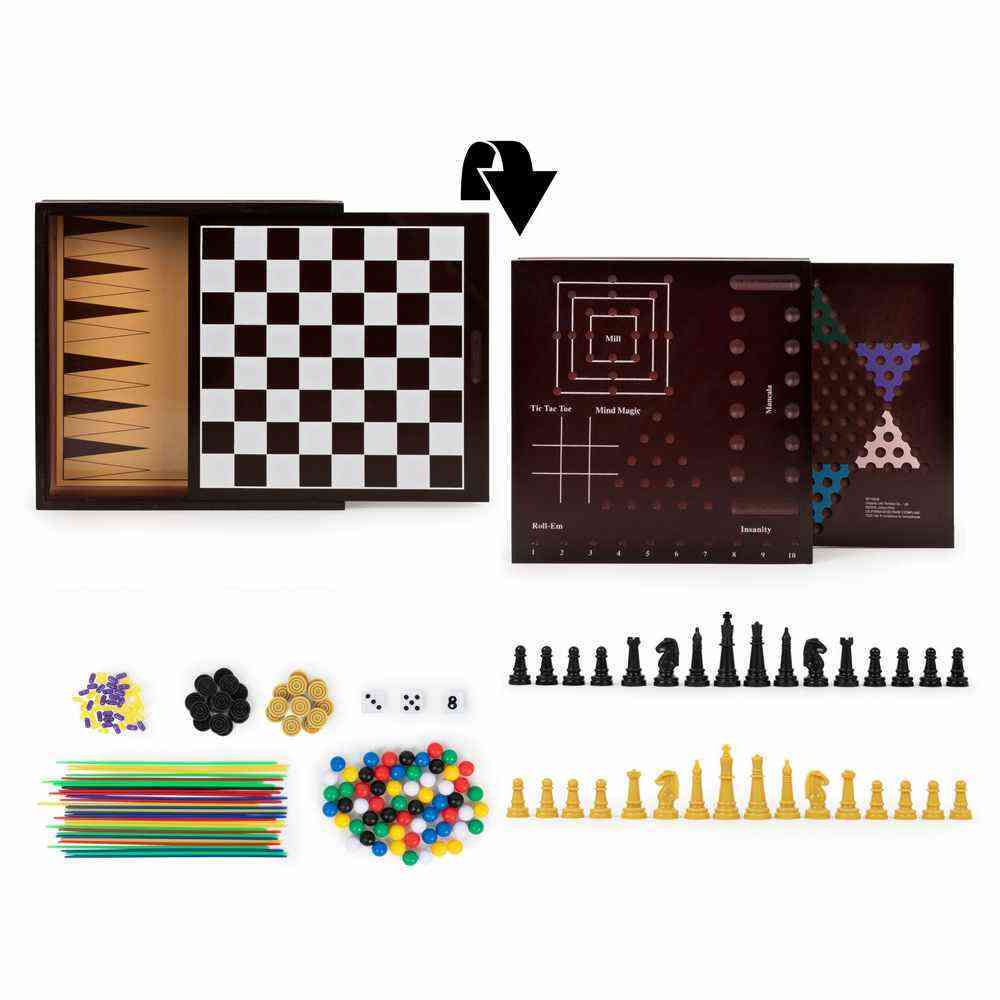 Cardinal Classics 10-Game Set in Cabinet