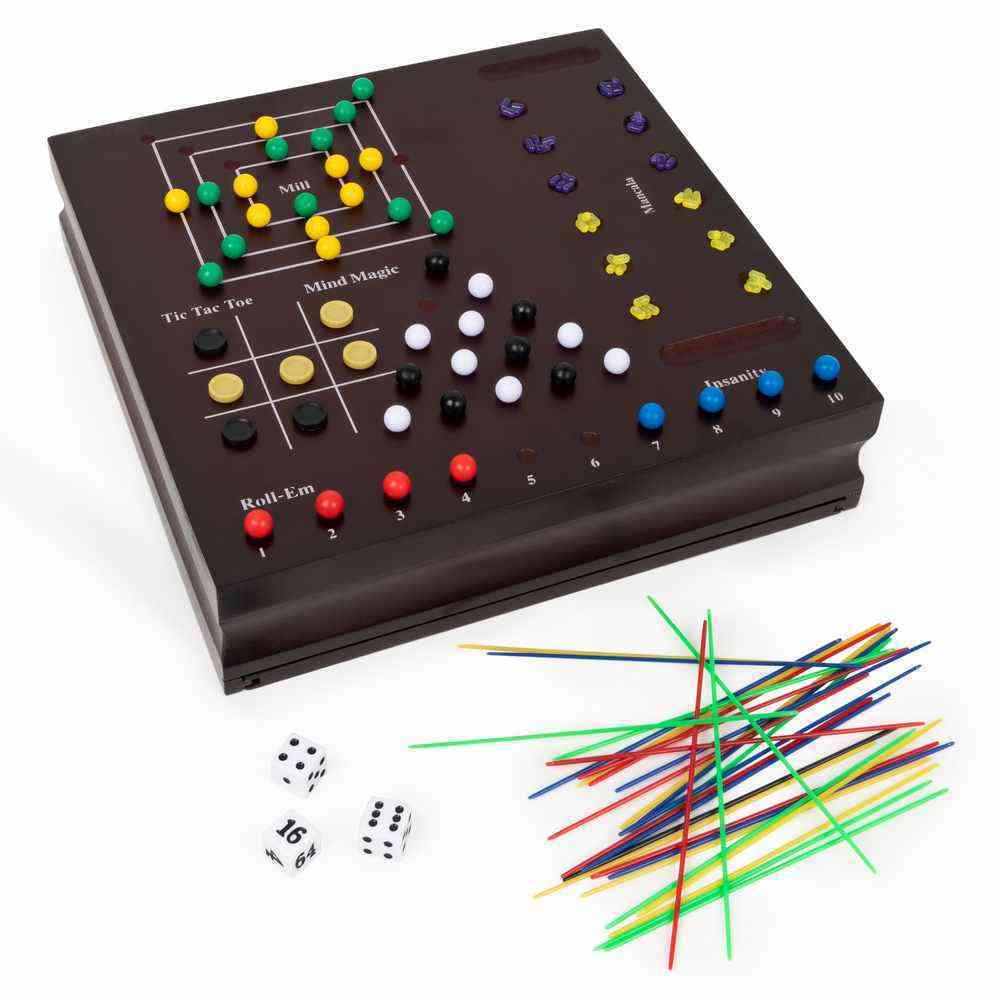 Cardinal Classics 10-Game Set in Cabinet