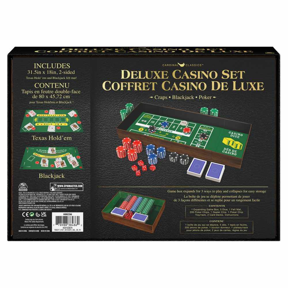 Cardinal Classics Deluxe Casino Set