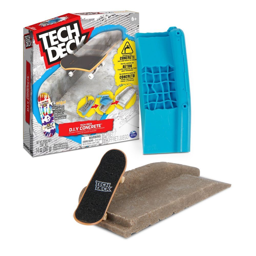 Tech Deck D.I.Y Concrete Reusable Playset
