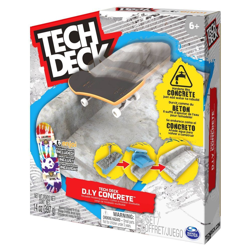 Tech Deck D.I.Y Concrete Reusable Playset