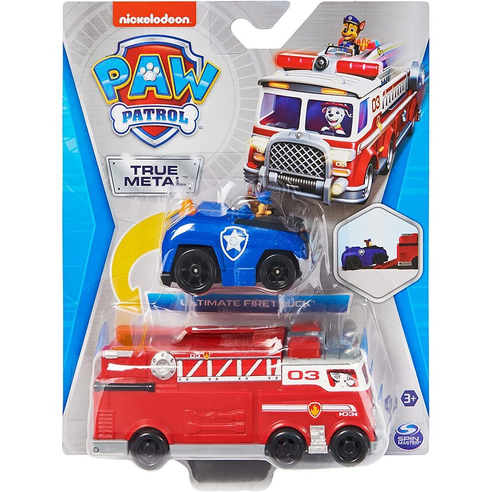 Paw Patrol True Metal 1:55 - Ultimate Firetruck & Chase