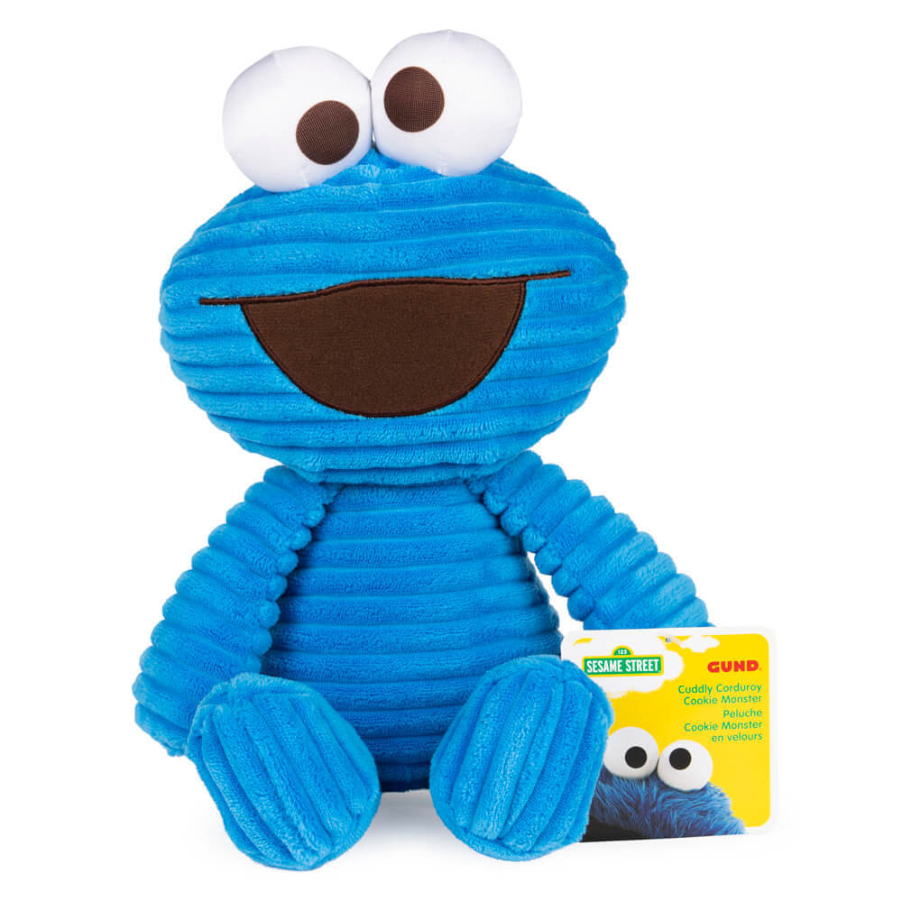 Sesame Street Cuddly Corduroy 34cm - Cookie Monster