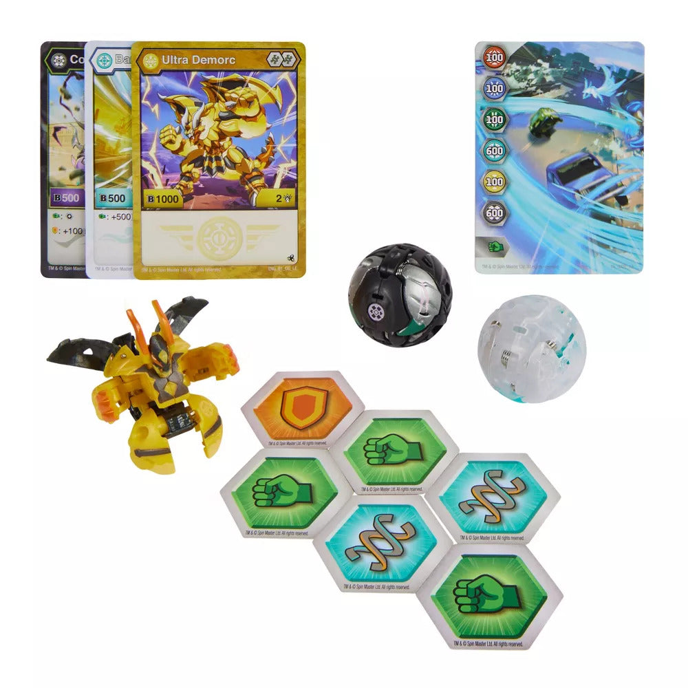 Bakugan Legends S5 Starter Pack - Demorc Ultra with Colossus & Barbetra
