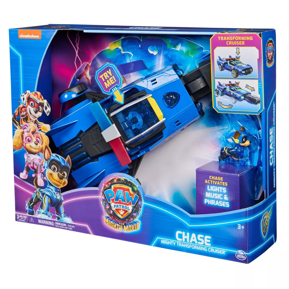 Paw Patrol The Mighty Movie - Chase Mighty Transforming Cruiser