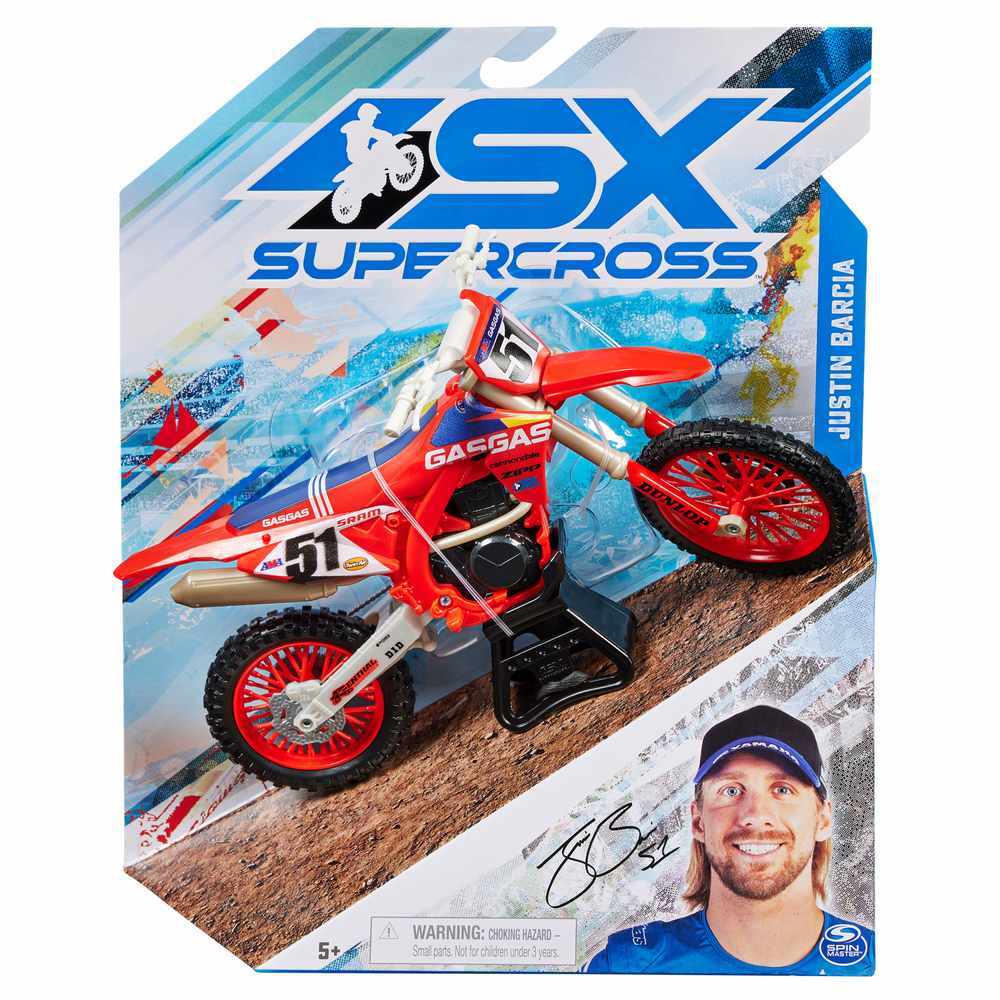 SX Supercross Motorcycle 1:10 - Justin Barcia
