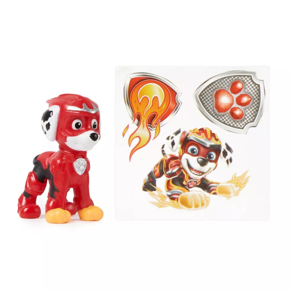 Paw Patrol The Mighty Movie Pup Squad Figures - Marshall