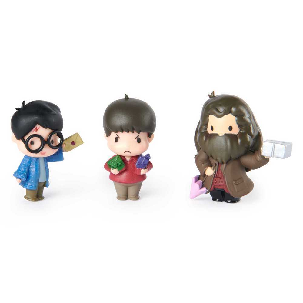 Harry Potter Micro Magical Moments Figure Set - Dudley Harry Hagrid & Display Case