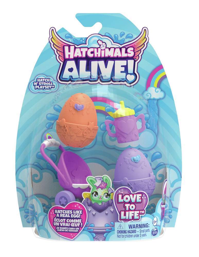 Hatchimals Alive! Hatch N Stroll Playset1