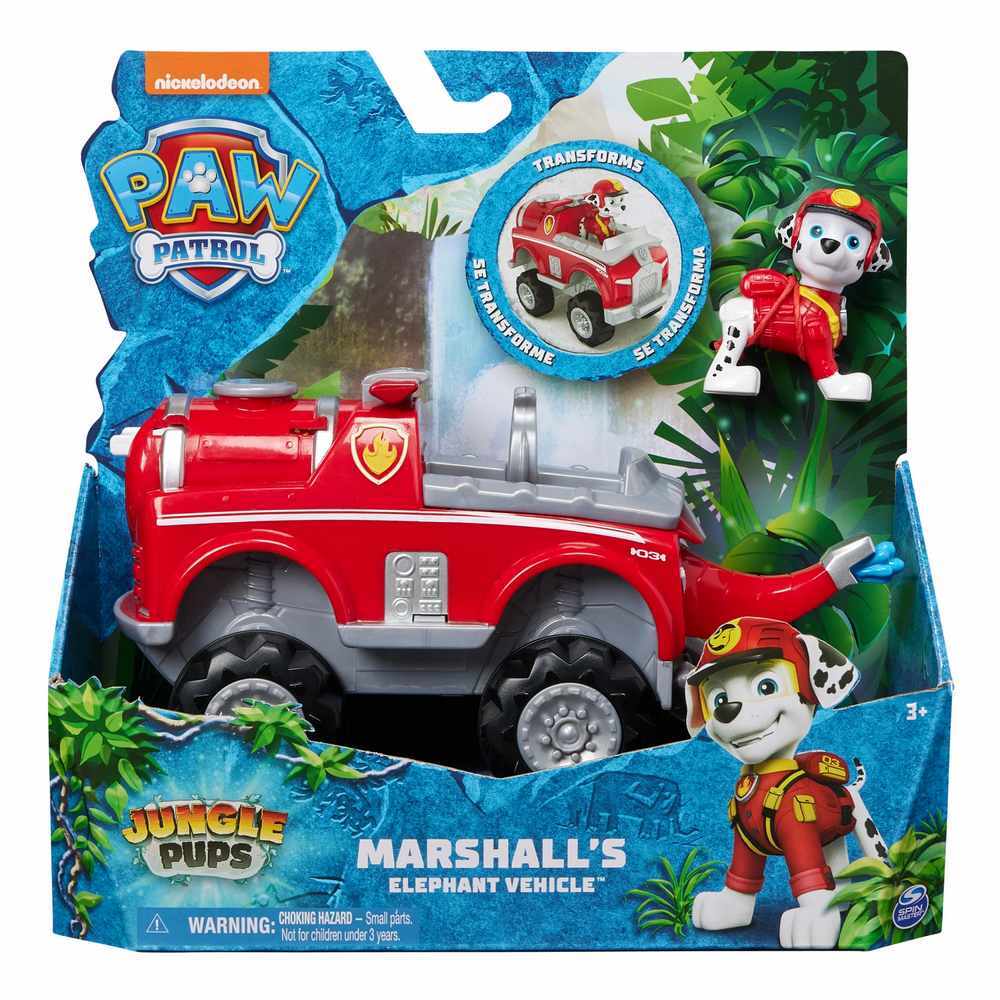 Paw Patrol Jungle Pups Marshalls Elephant Vehicle