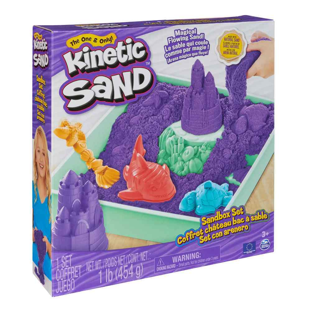 Kinetic Sand - Sandbox Set Purple