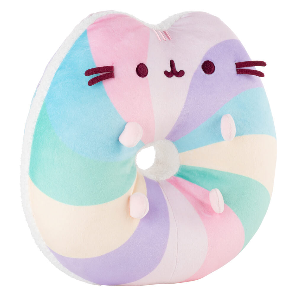 Pusheen Plush 29cm - Rainbow Bagel Squisheen