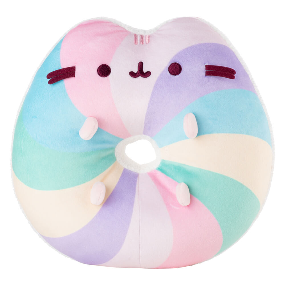 Pusheen Plush 29cm - Rainbow Bagel Squisheen