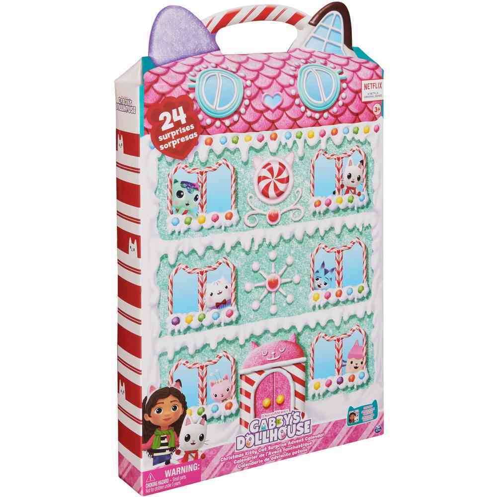 Gabbys Dollhouse - Christmas Kitty Cat Surprise Advent Calendar