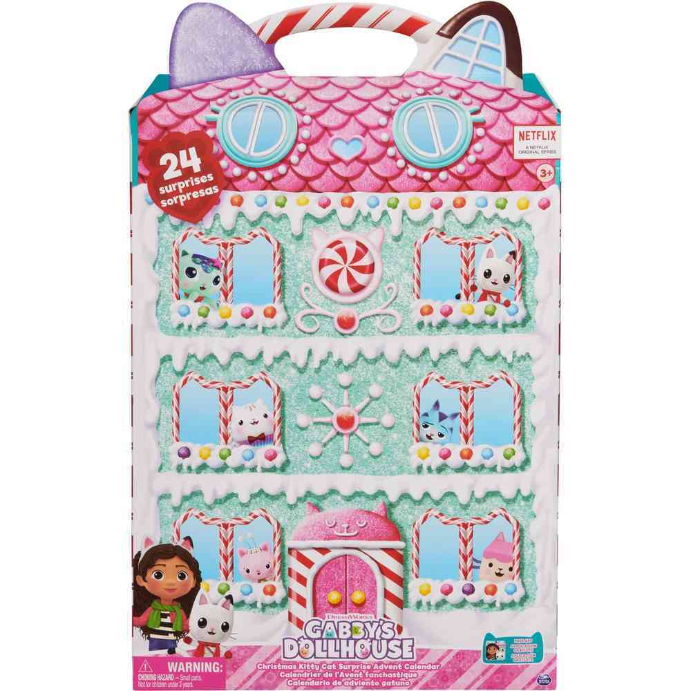 Gabbys Dollhouse - Christmas Kitty Cat Surprise Advent Calendar