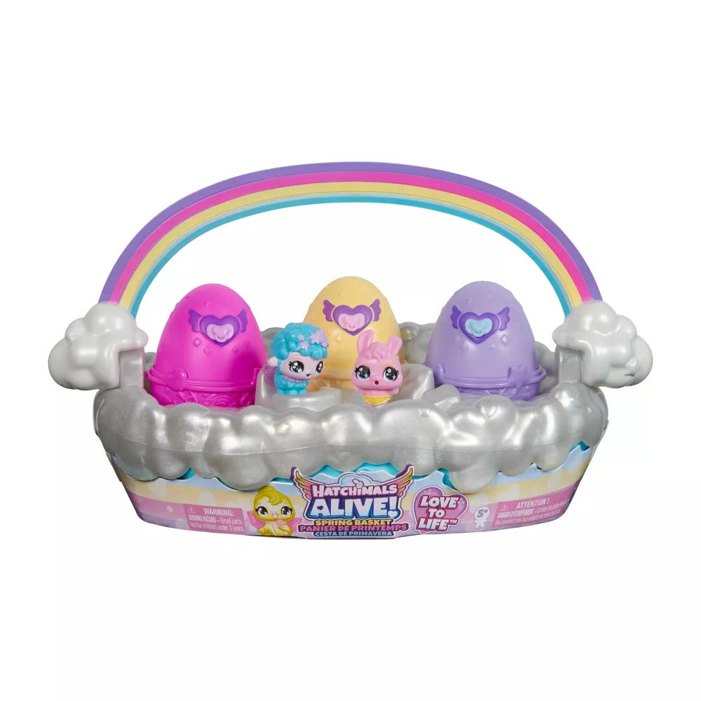 Hatchimals Alive! Love to Life -  Spring Basket