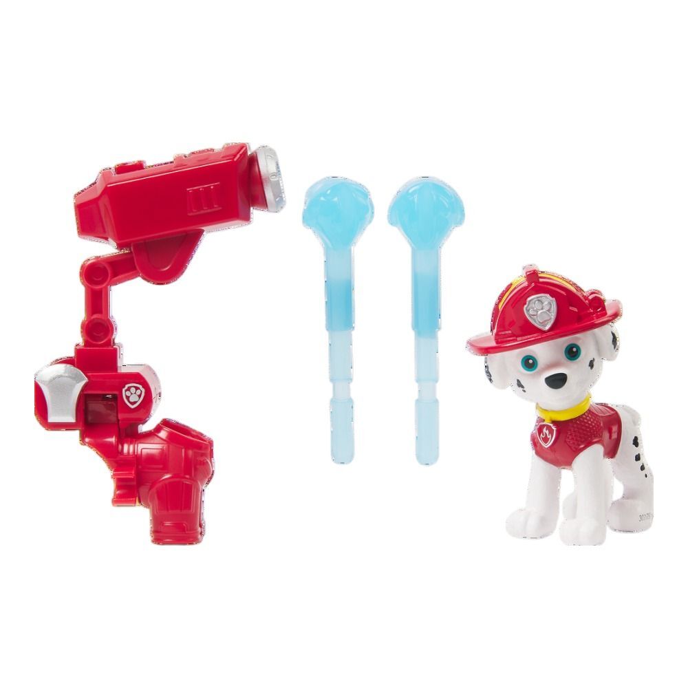 Paw Patrol The Mighty Movie Hero Pup - Marshall with Clip on Backpack