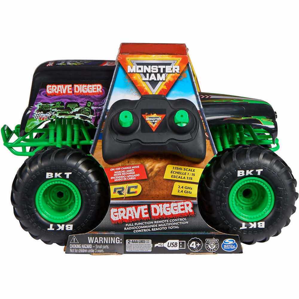 Monster Jam RC Truck 1:15 - Grave Digger