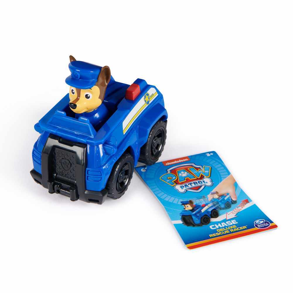 Paw Patrol Deluxe Rescue Racer - Chase (Pullback)