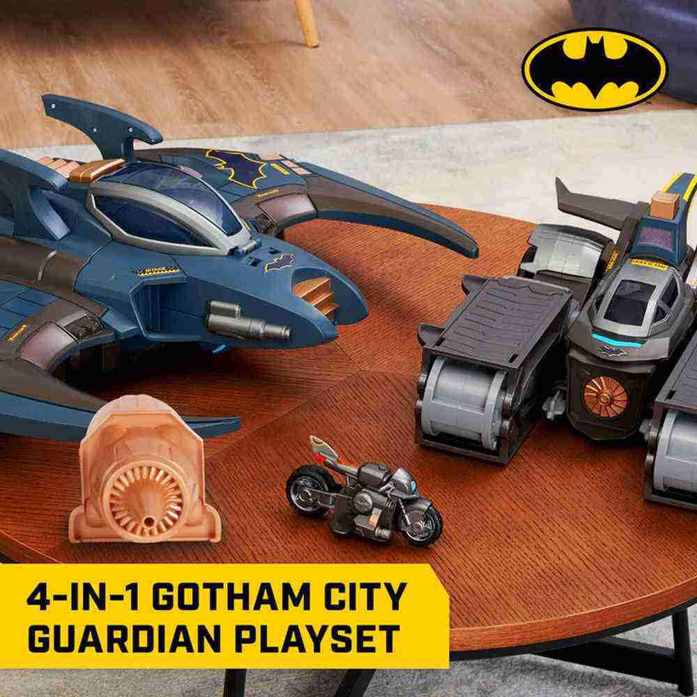 Batman 4 in 1 Playset - Gotham City Guardian