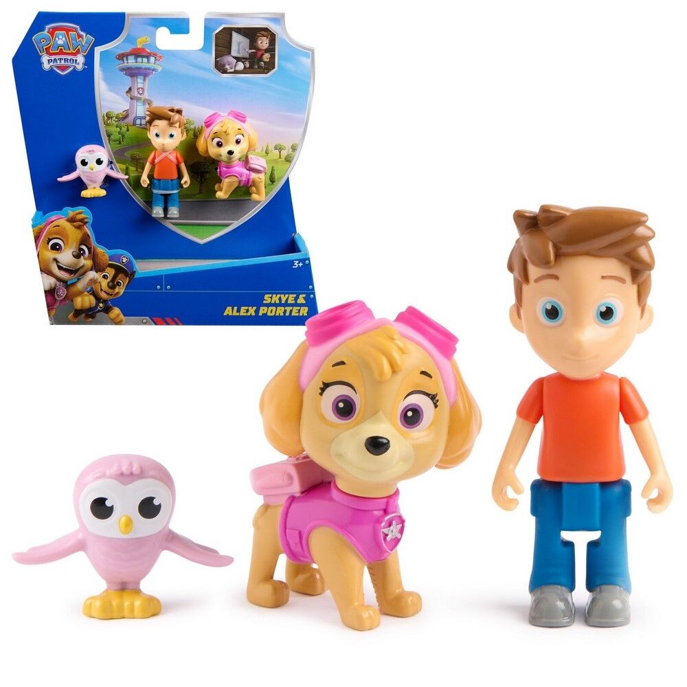 Paw Patrol Story Figure Skye & Alex Porter