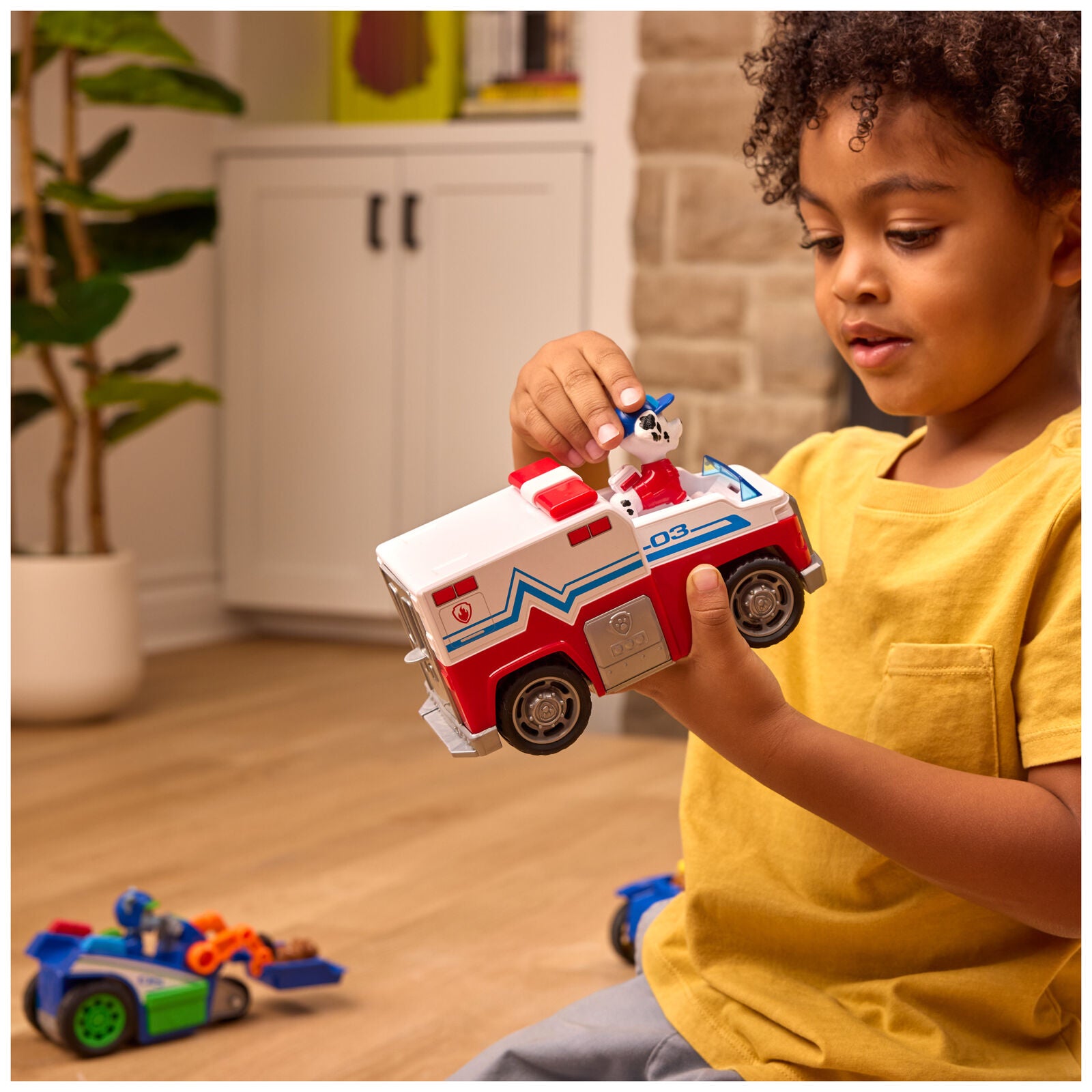 Paw Patrol Search & Rescue Themed Vehicles - Marshall