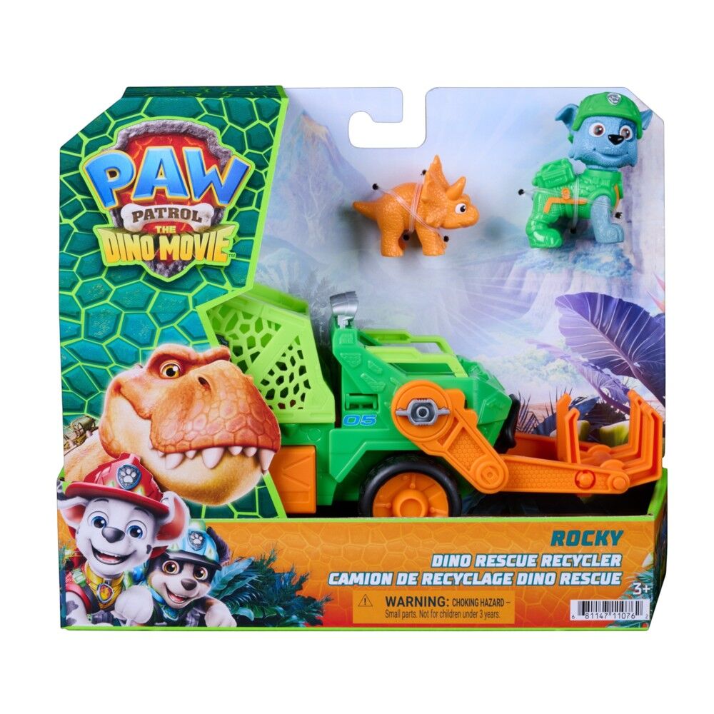 Paw Patrol The Dino Movie - Rocky Dino Rescue Recycler