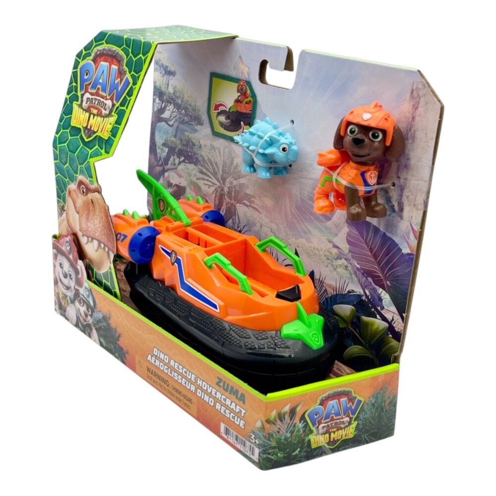 Paw Patrol The Dino Movie - Zuma Dino Rescue Hovercraft