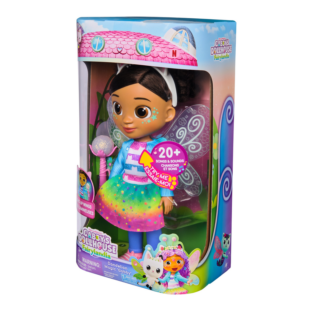 Gabbys Dollhouse Fairylandia Fairy Wishes Doll