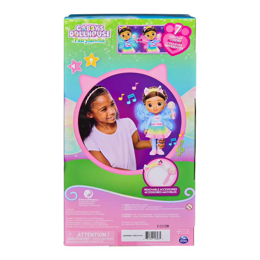 Gabbys Dollhouse Fairylandia Fairy Wishes Doll