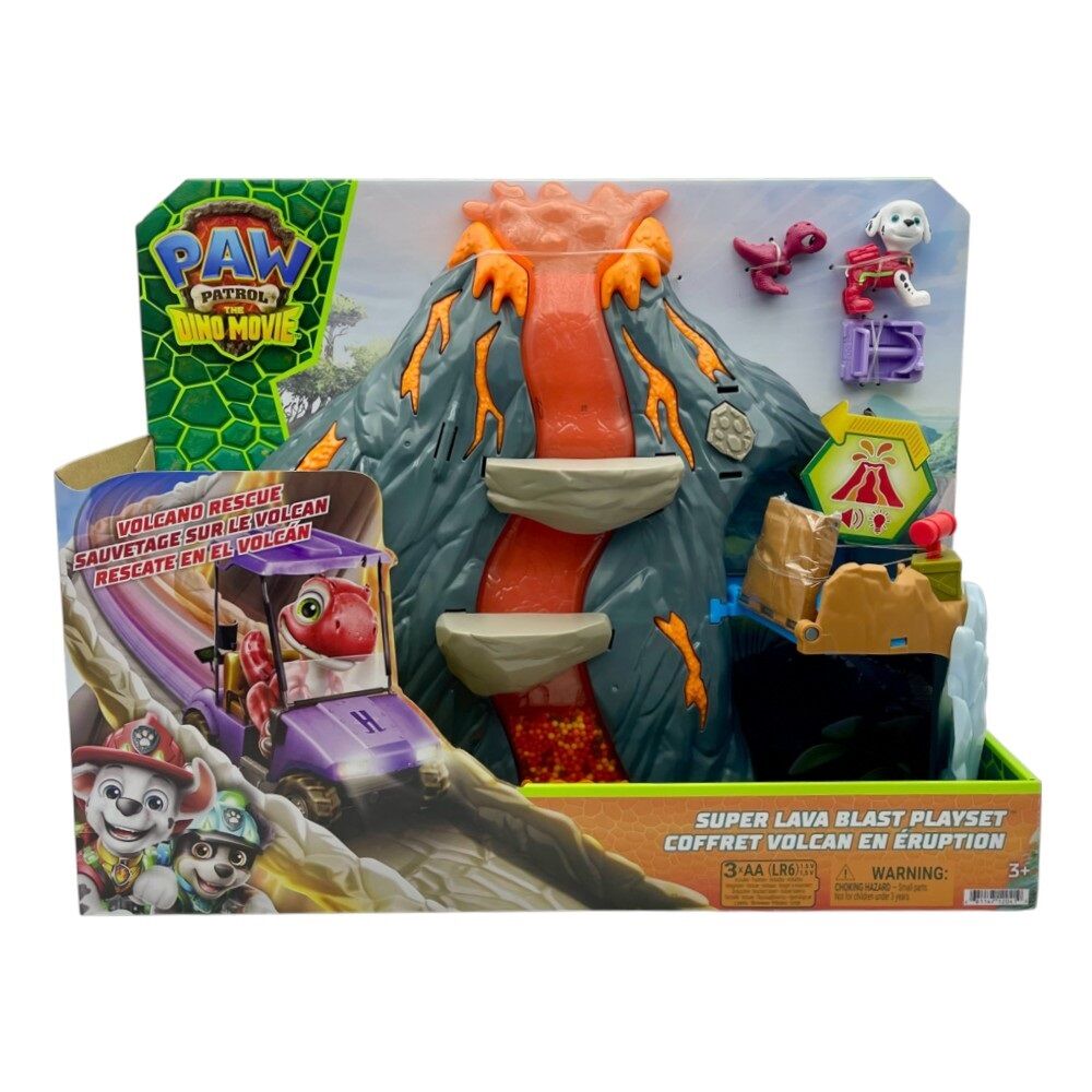 Paw Patrol The Dino Movie - Super Lava Blast Playset