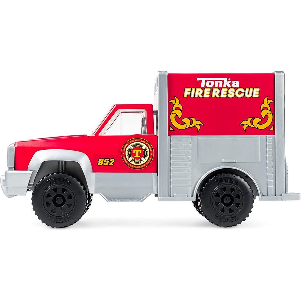 Tonka Steel Classic Fire Rescue Truck