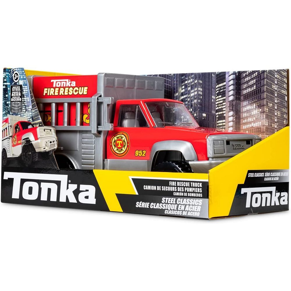 Tonka Steel Classic Fire Rescue Truck